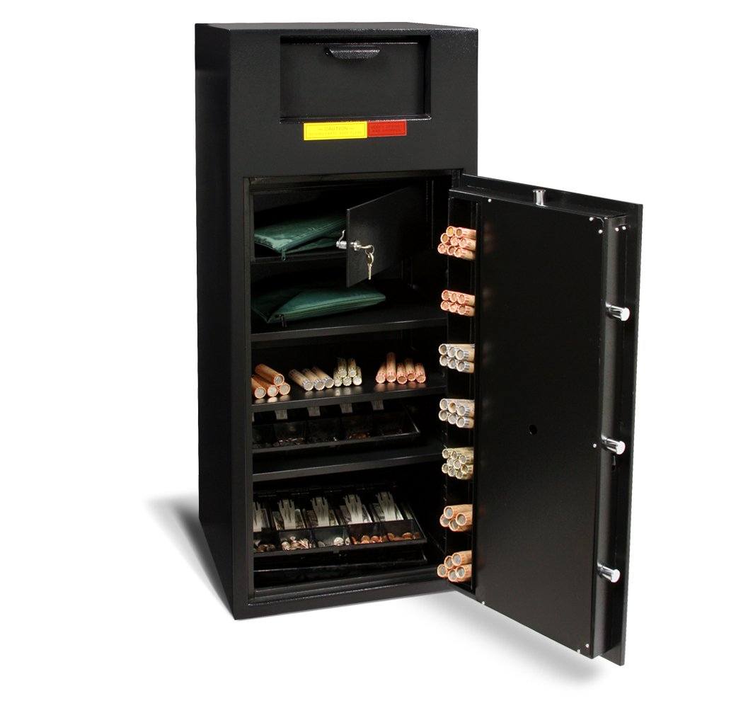AMSEC BWB4020FLE1 Wide Body Depository Safe Interior View