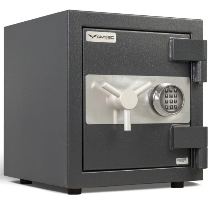 AMSEC CSC1413E1 UL Listed 2 Hour Fire Rated Burglar Safe - Front View