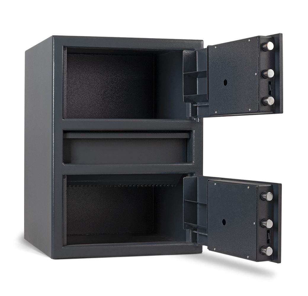 AMSEC MM2820CTR-DROP-ESLAudit Center Drop Depository Safe Open Doors