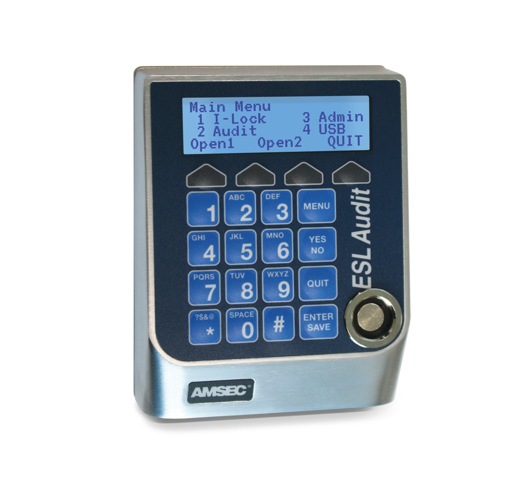AMSEC NARCO3824 ESLAudit II Electronic Lock Keypad Detail