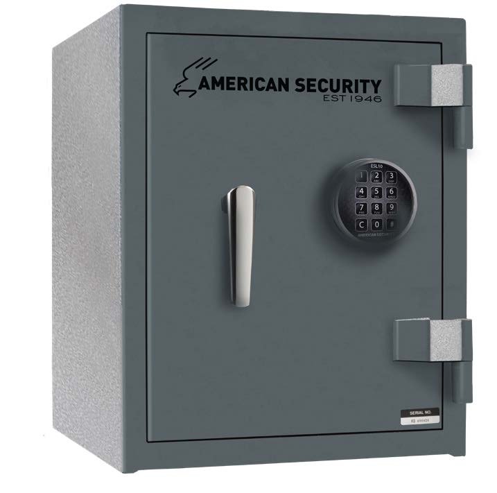 AMSEC UL1511 2-Hour UL Listed Fireproof Safe - Charcoal Gray Exterior