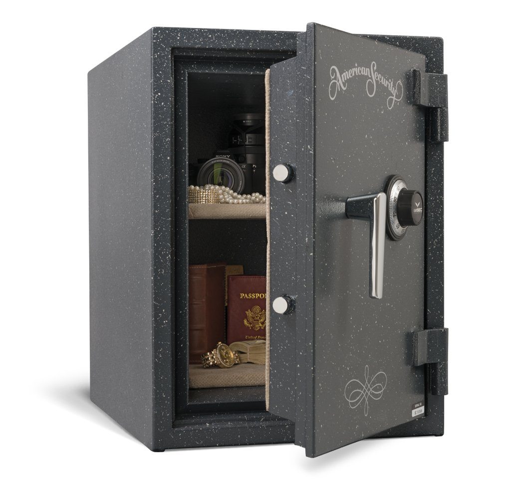AMSEC UL1812X Fire Safe - Open Interior View