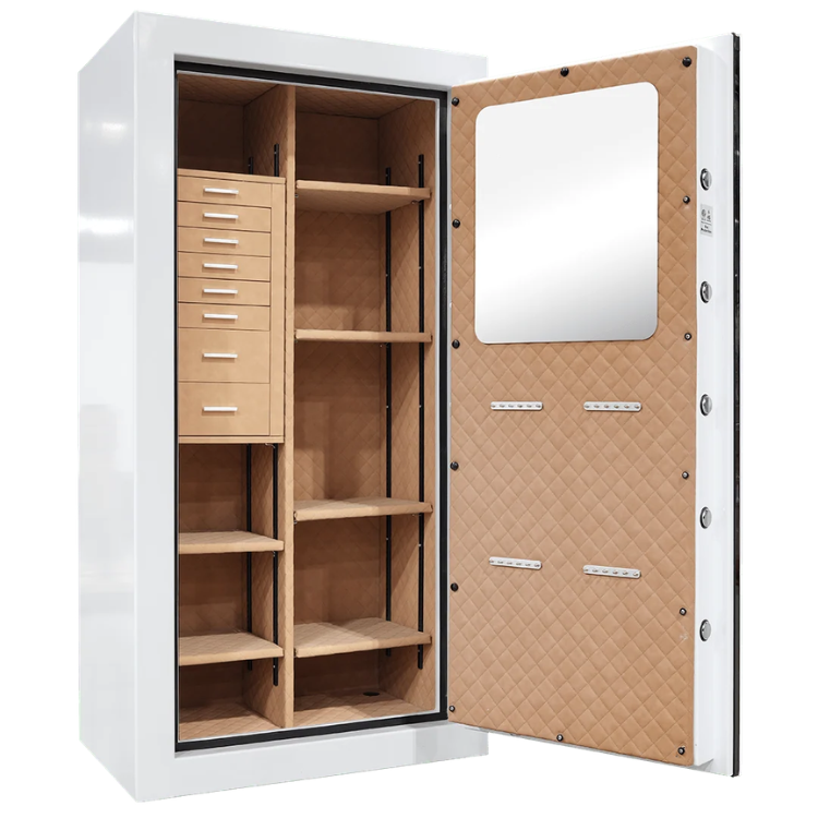 AMSEC JS5930E5 Jewelry Safe with Electronic Lock | 45 Minute Fire Rating | 8 Drawer