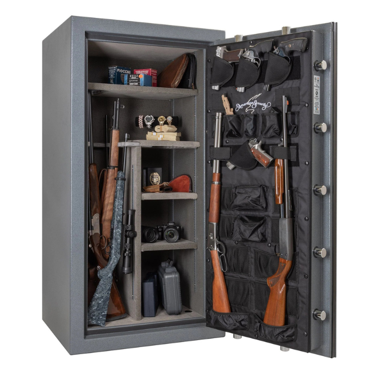 AMSEC NF6030 Gun Safe with Electronic Lock | UL RSC Certified | 90 Minute Fire Rating | 30 Gun Capacity