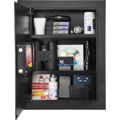 Barska Ax13034 Left Opening Biometric Wall Safe