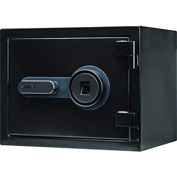 Barska Ax13498 Biometric Fireproof Safe - Black