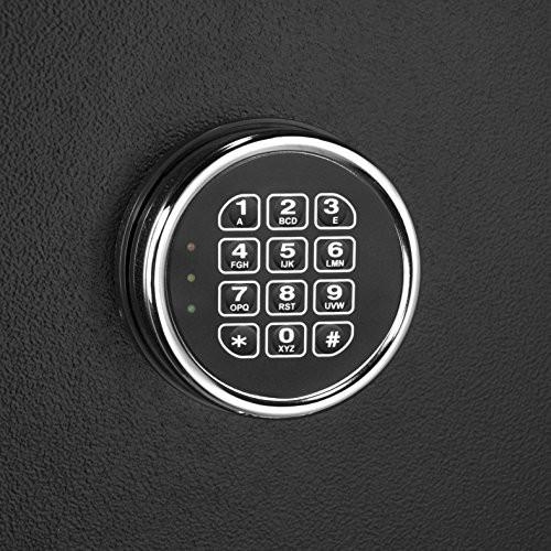 Barska Ax12674 4.40 Cubic Foot Fireproof Vault Safe, Black