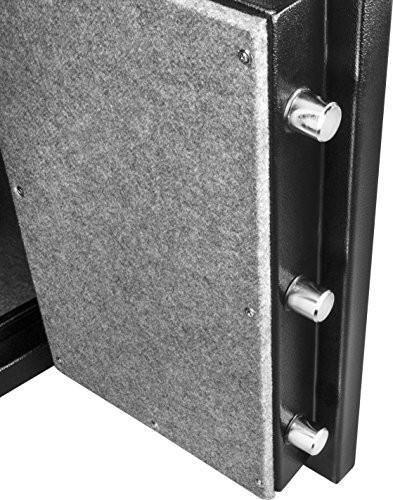 Barska Ax12674 4.40 Cubic Foot Fireproof Vault Safe, Black