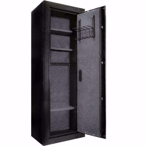 Barska Ax13378 Tall Quick Access Biometric Rifle Safe