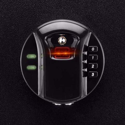 Barska Ax13378 Tall Quick Access Biometric Rifle Safe