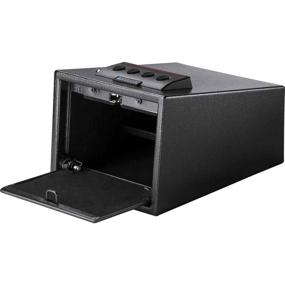 Barska AX12432 Quick Access Keypad Pistol Safe with Key Lock