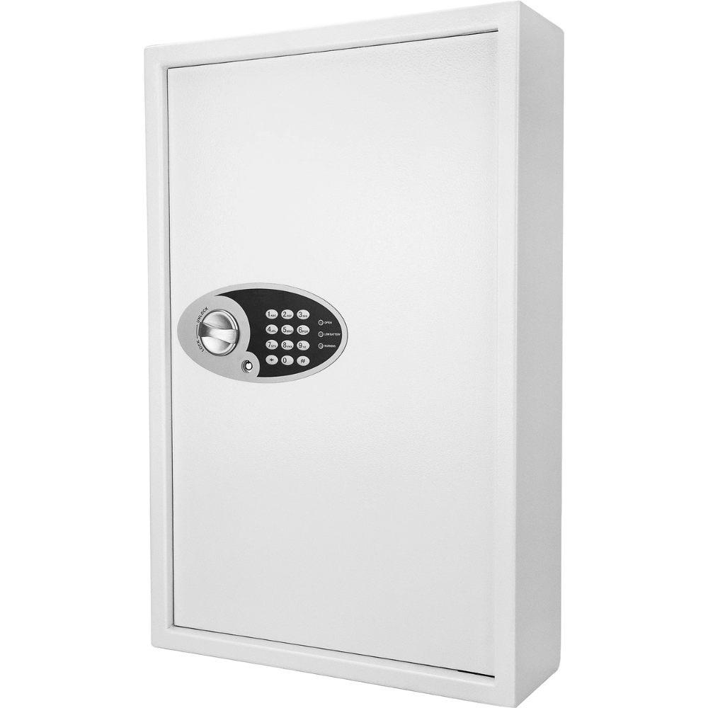 Barska AX12660 144 Key Cabinet Digital Wall Safe | Key Lock & Keypad