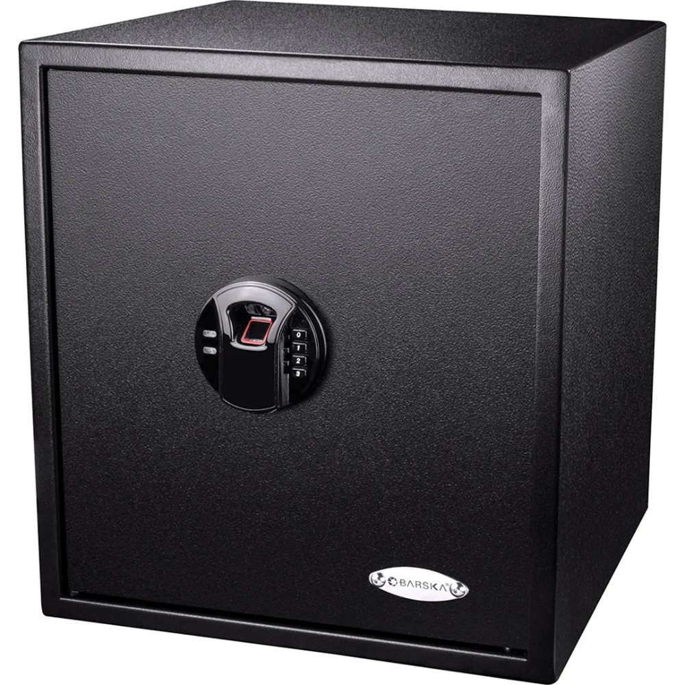 Barska AX12842 Biosecure Biometric Keypad Safe | Biometric Keypad & Key Lock