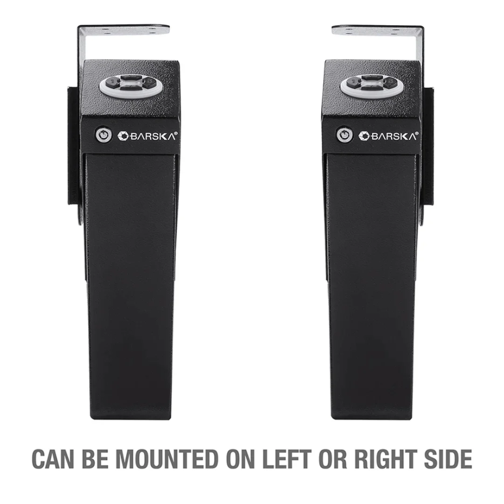 Barska AX13094 Quick Access Handgun Desk Safe | Keypad & Key Lock