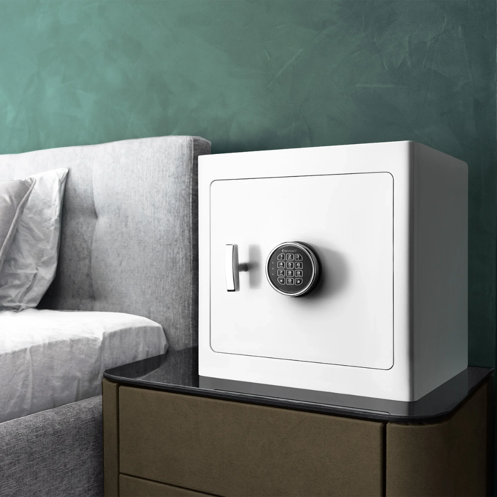 Barska AX13104 Jewelry Safe with Digital Lock Description | Pin Code & Key Lock | 30 Minute Fire Rating
