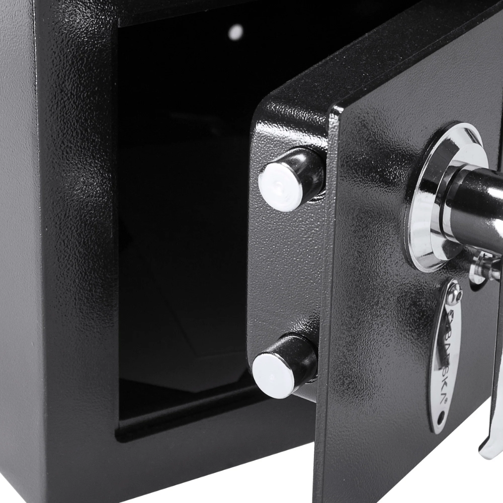 Barska AX13108 Biometric Keypad Depository Safe | Biometric Keypad & Key Lock