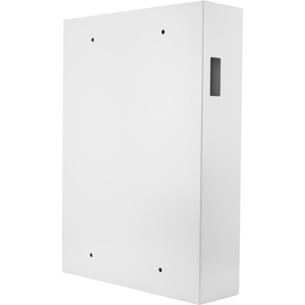 Barska AX13262 100 Key Cabinet Digital Wall Safe - White | Keypad & Key Lock