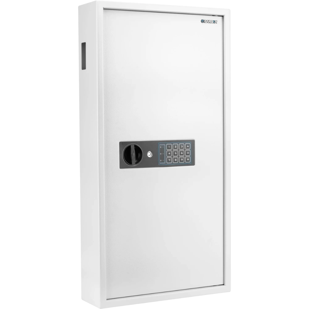 Barska AX13350 180 Keys Keypad Wall Key Cabinet White | Keypad & Key Lock