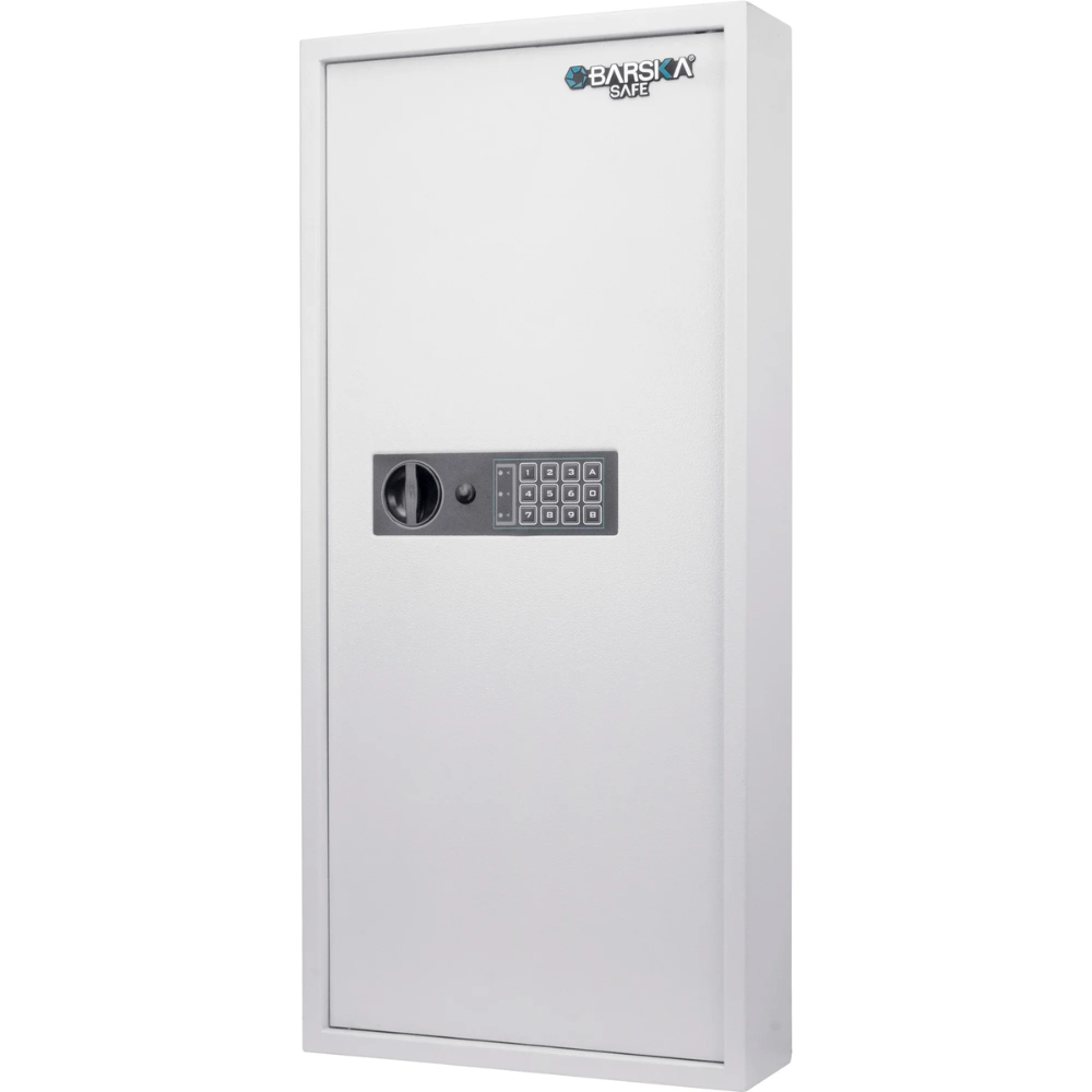 Barska AX13368 240 Key Wall Mounted Key Cabinet With Digital Lock | Keypad & Key Lock
