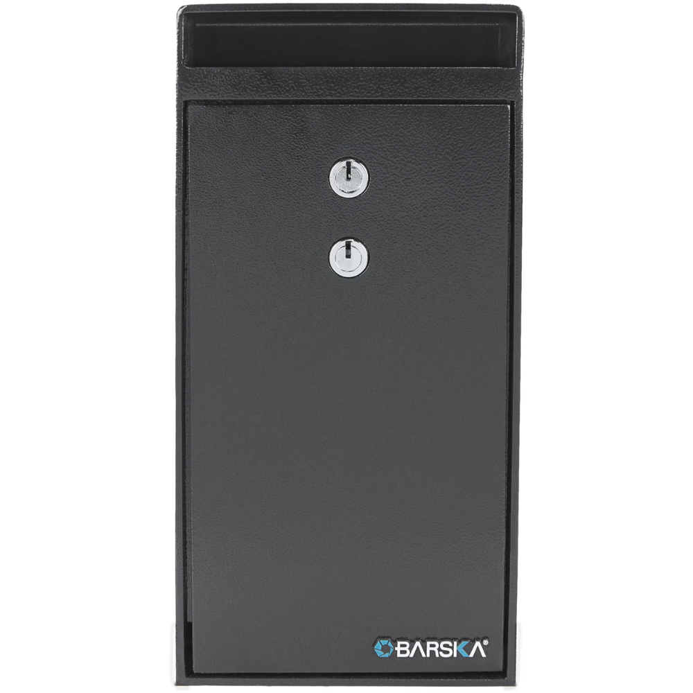 Barska AX13558 Dual Key Undercounter Safe | Key Lock