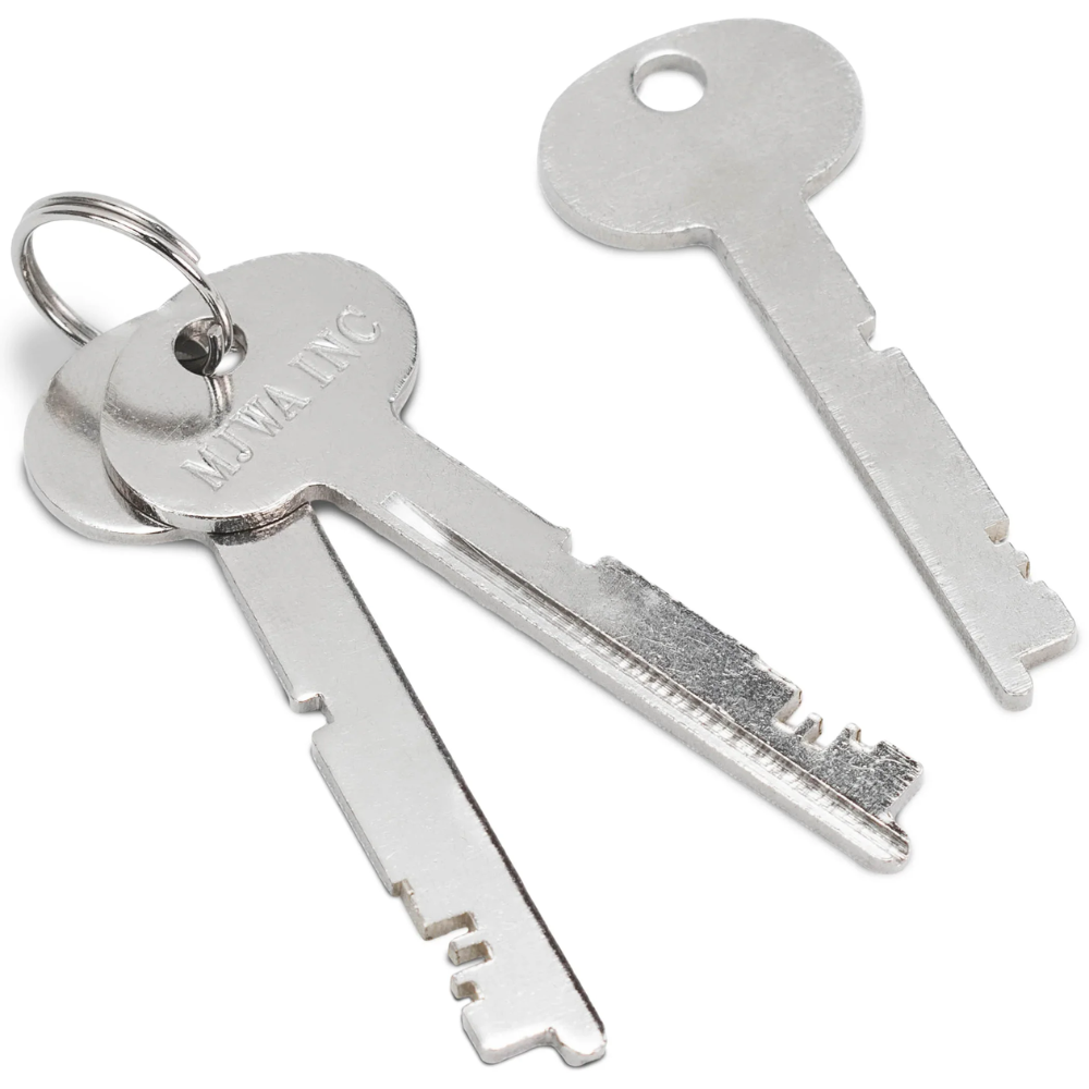 Barska AX13558 Dual Key Undercounter Safe | Key Lock