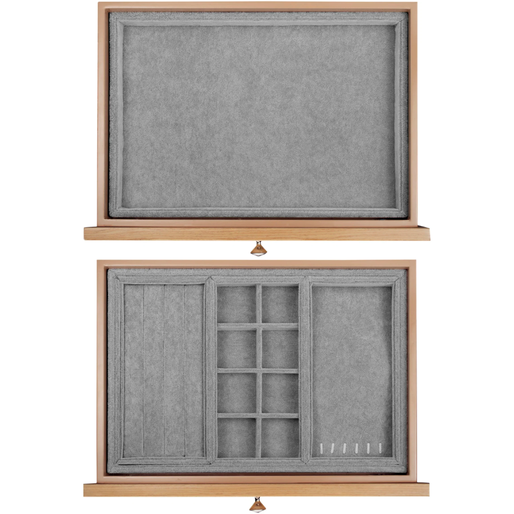 Barska AX13614 Keypad Fireproof Large Jewelry Safe - White | Keypad & Key Lock | 30 Minute Fire Rating