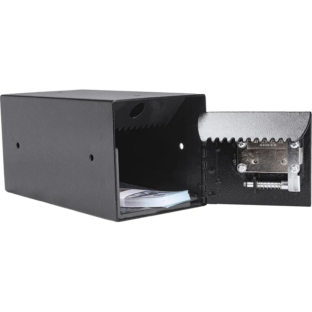 Barska AX13708 Dual Key Under Counter Safe | Key Lock