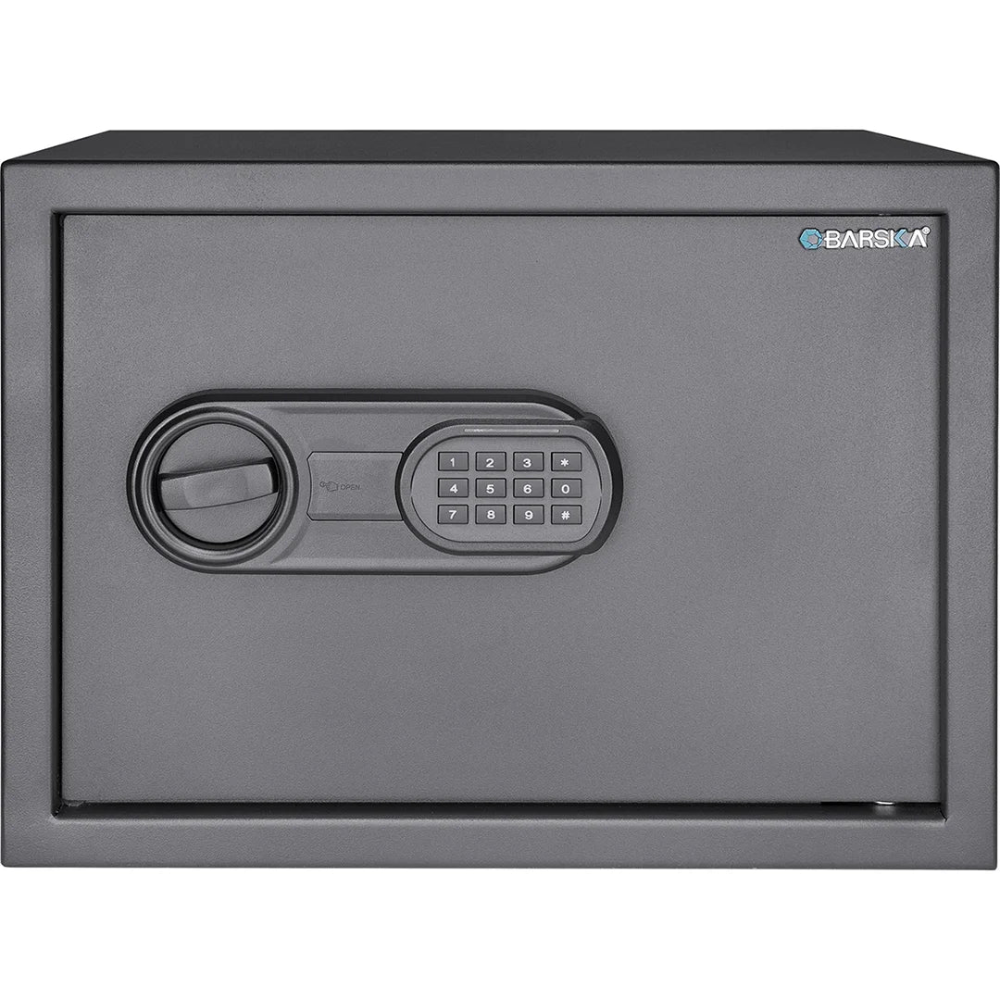 Barska AX13748 WardenLight Mini LED Digital Keypad Safe | Keypad  & Key Lock
