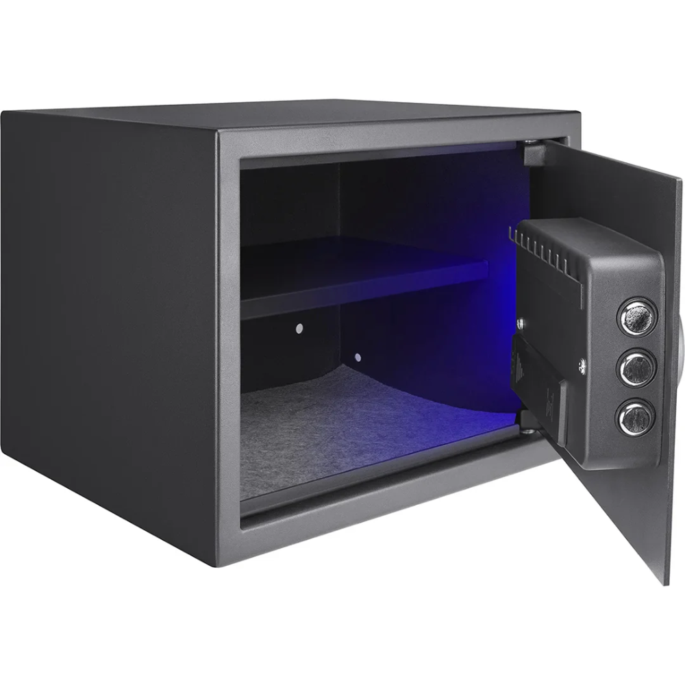 Barska AX13748 WardenLight Mini LED Digital Keypad Safe | Keypad  & Key Lock