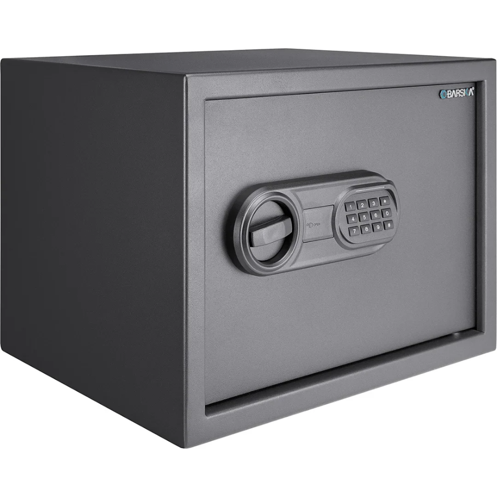 Barska AX13748 WardenLight Mini LED Digital Keypad Safe | Keypad  & Key Lock