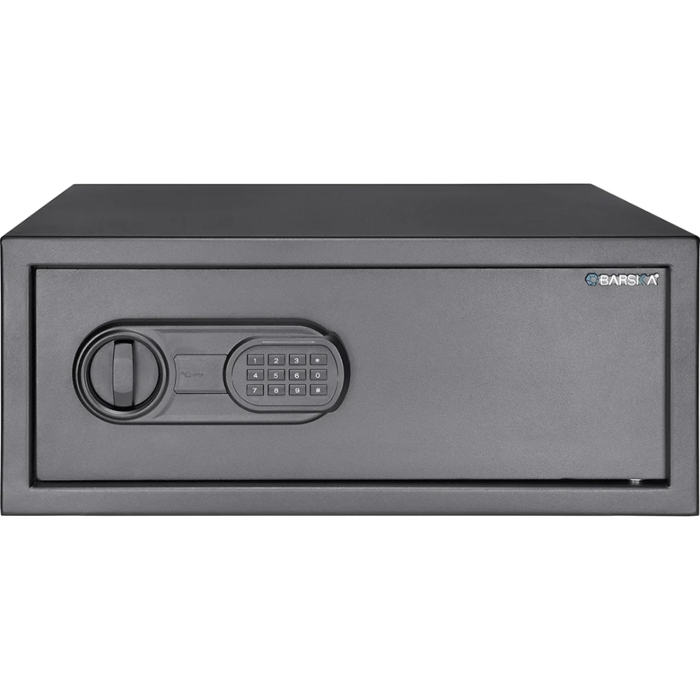 Barska AX13750 WardenLight LED Digital Keypad Safe | Keypad & Key Lock