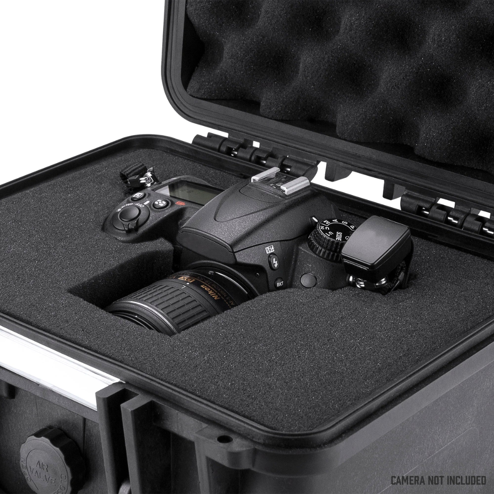 Barska BH12560 Loaded Gear Watertight Protective Hard Case Black HD-150