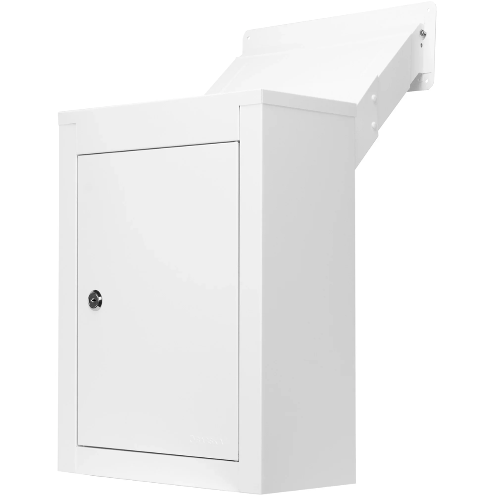 Barska CB13954 Through-The-Wall Drop Box with Adjustable Chute | Key Lock