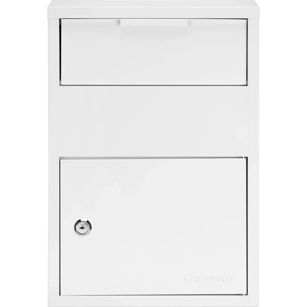 Barska CB13956 Large Locking Wall Mount Drop Box | Key Lock