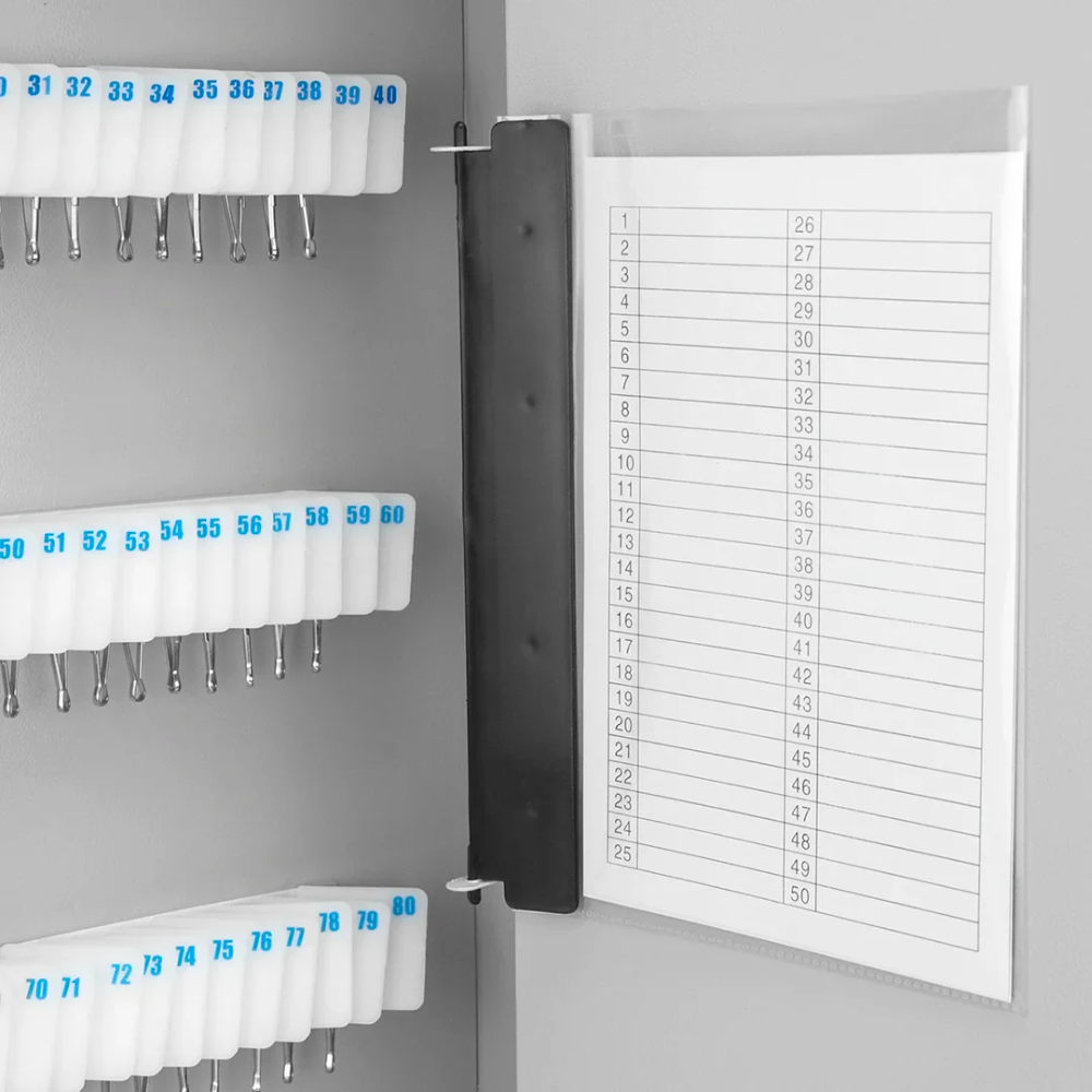 Barska Cb12492 160 Key Cabinet With White Tags | Key Lock