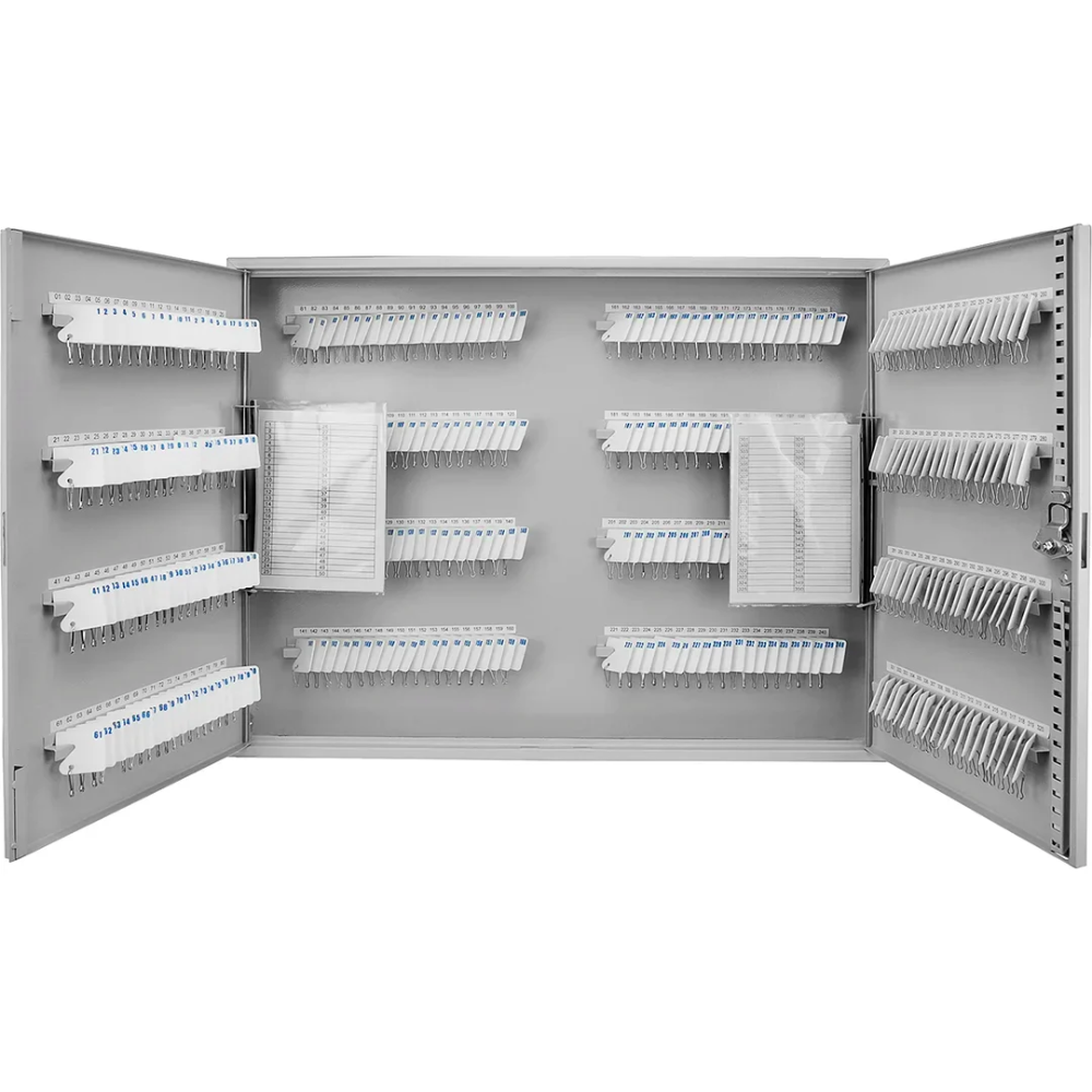 Barska Cb12698 320 Position Key Cabinet Lock Box With White Tags - Gray | Key Lock