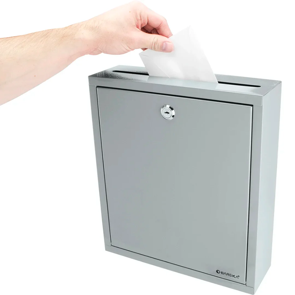 Drop In Key Lock Barska CB12712 Large Multi Purpose Drop Box | Key Lock
