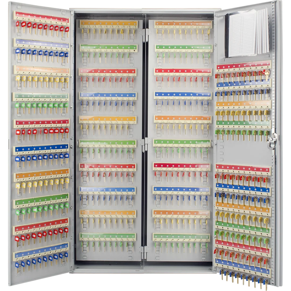 Barska Cb12958 800 Key Adjustable Lock Box Key Cabinet - Gray | Key Lock