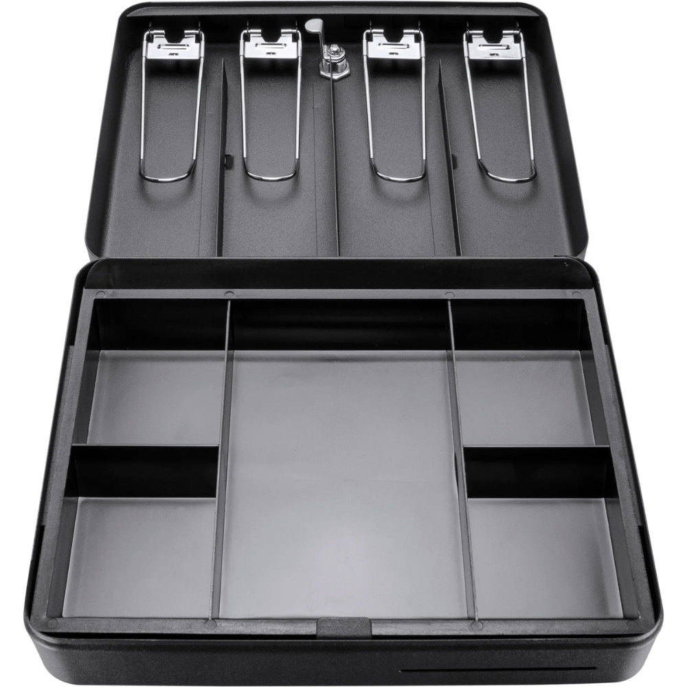 Barska Cb13052 12" Standard Fold Out Cash Box With Key Lock