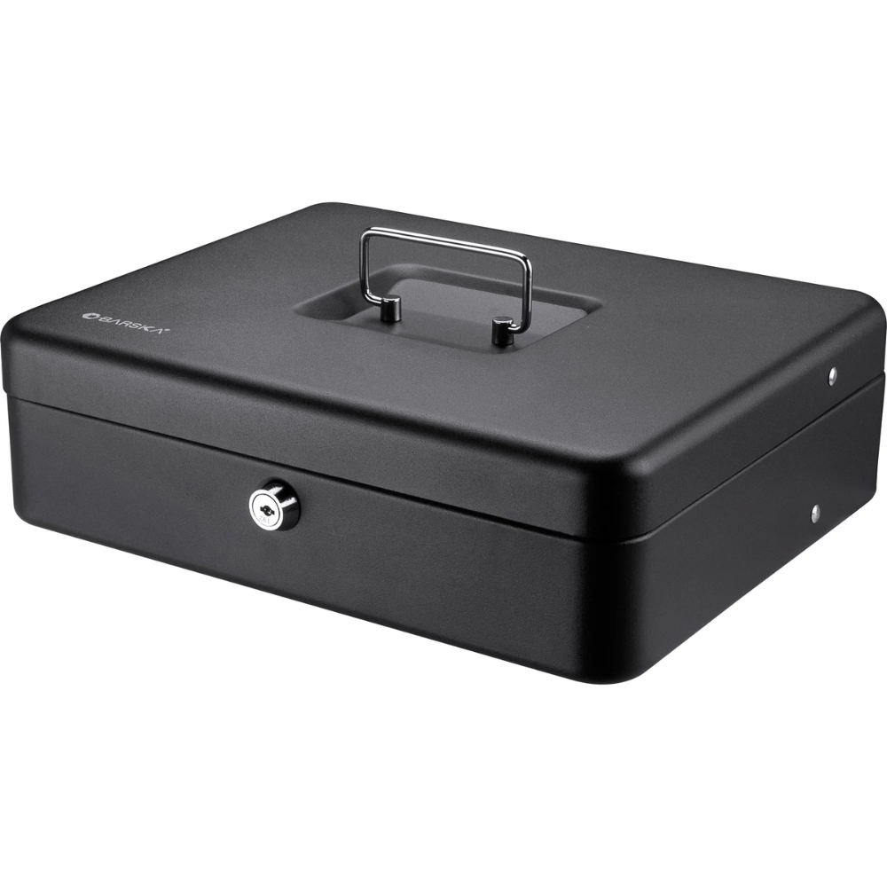 Barska Cb13054 12" Register Style Cash Box With Key Lock