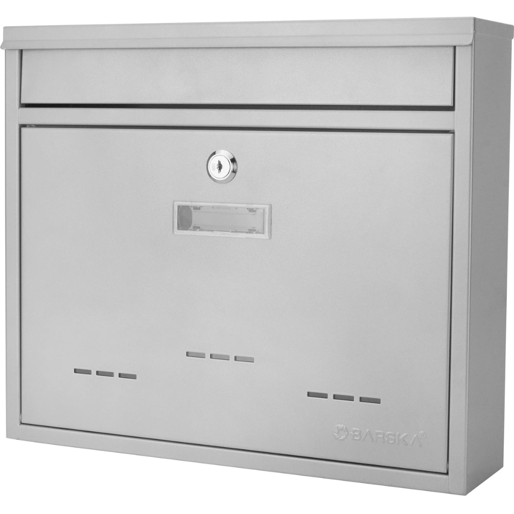 Barska Cb13252 Locking Wall Mount Mailbox (Medium) | Key Lock