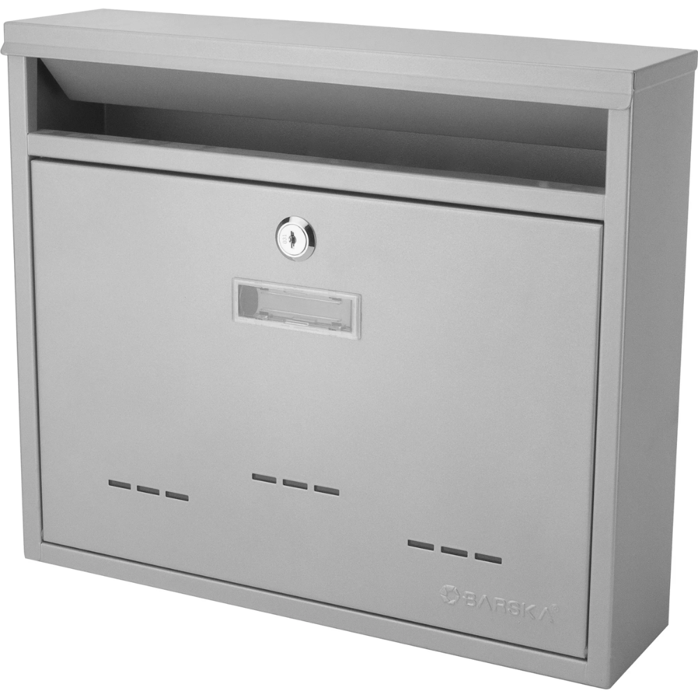 Barska Cb13252 Locking Wall Mount Mailbox (Medium) | Key Lock