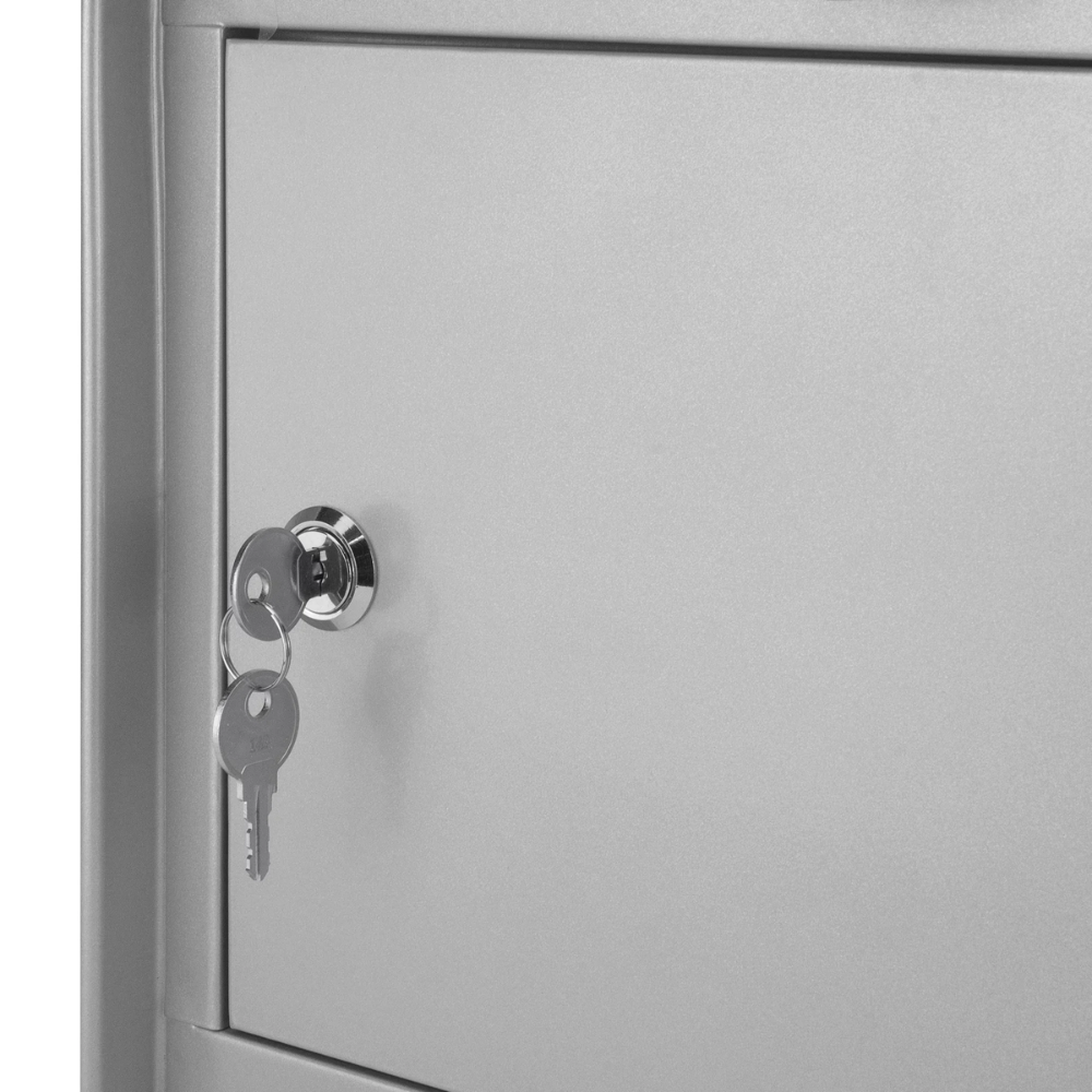 Barska Cb13254 Locking Wall Mount Mailbox (Large) | Kwy Lock