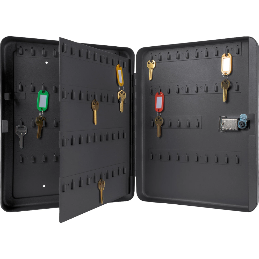 Barska Cb13608 156 Keys Lock Box With Combination Lock - Black | Key Lock