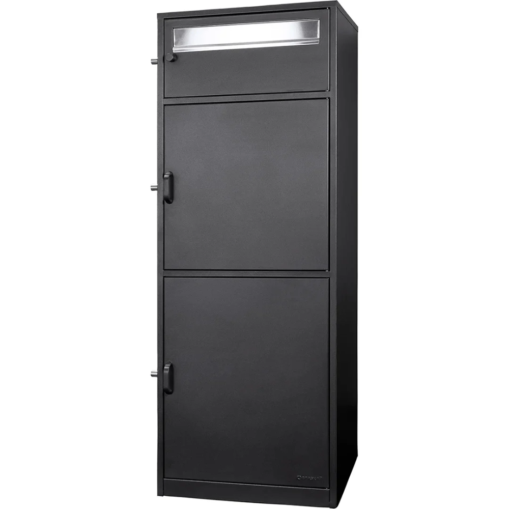 Barska Cb13610 Multi-Chambered Mail And Parcel Box - Mpcb-100 | Key Lock
