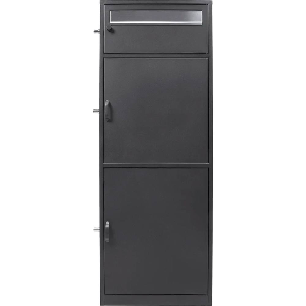 Barska Cb13610 Multi-Chambered Mail And Parcel Box - Mpcb-100 | Key Lock