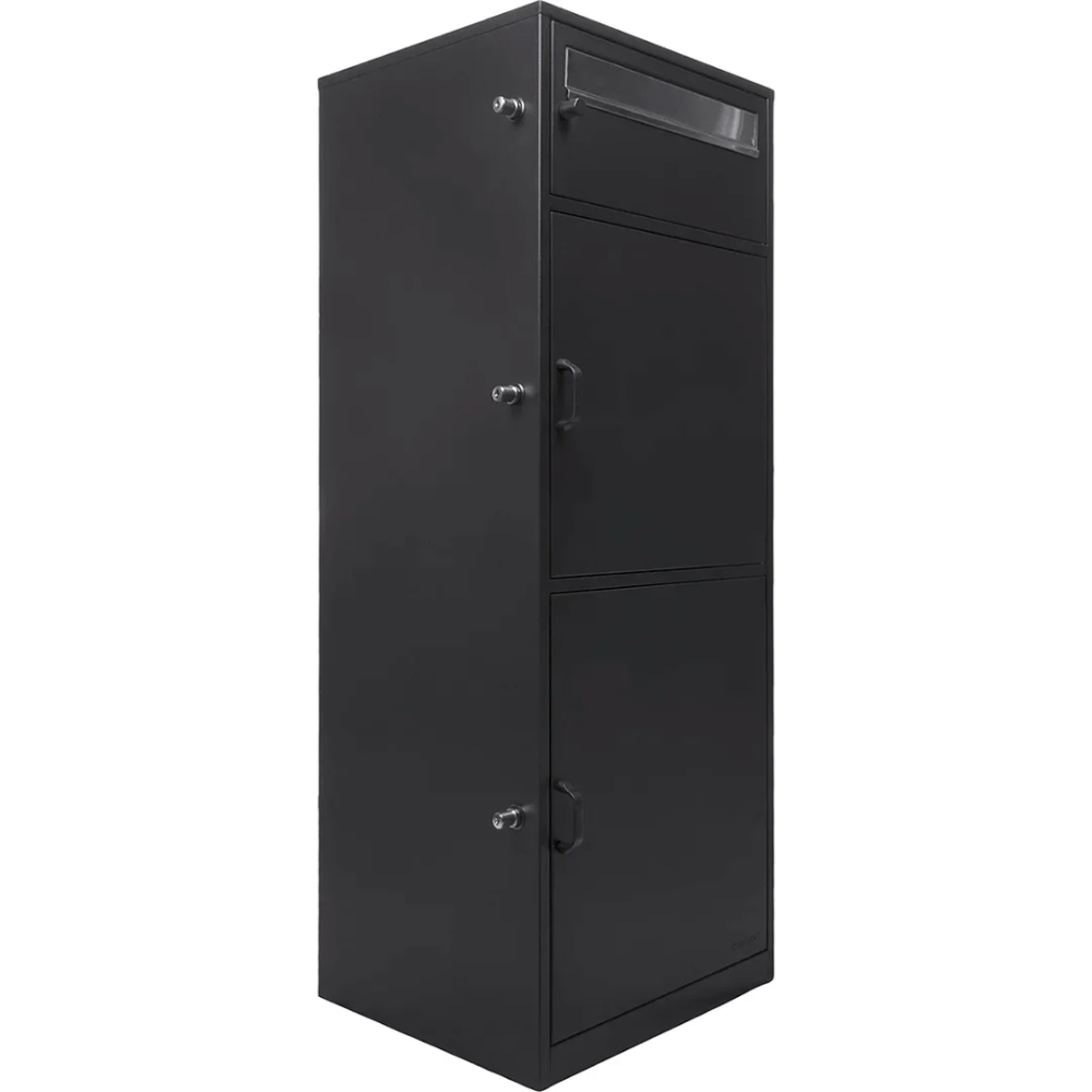 Barska Cb13610 Multi-Chambered Mail And Parcel Box - Mpcb-100 | Key Lock