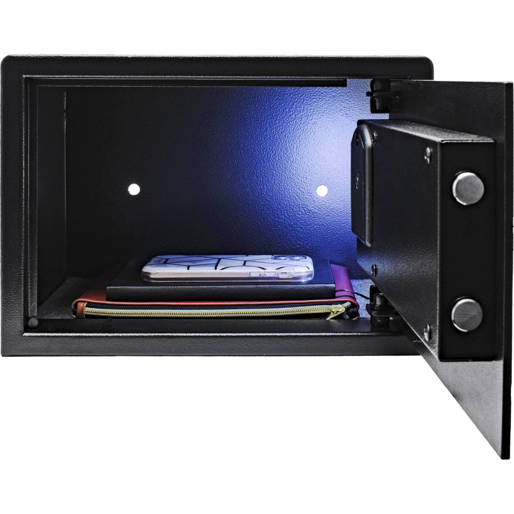 Barska HS13398 Compact Hotel Safe | Key Lock