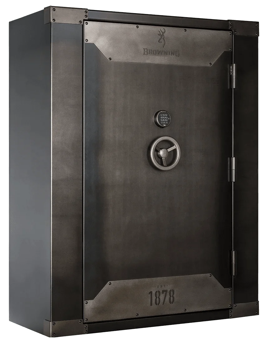Browning 1878-65T Extra Wide Tall 65-Gun Safe — Metal Glaze exterior
