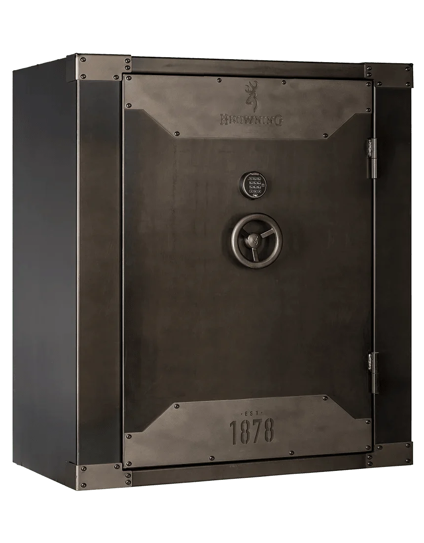Browning 1878-65 Extra Wide 65-Gun Safe — Metal Glaze exterior